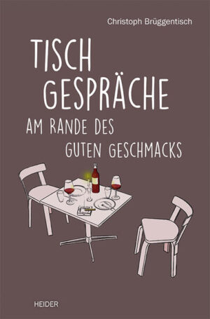 In jedem Menschen steckt ein Philosoph. Nicht selten kommt er beim Essen und Trinken zum Vorschein. Das dann Gesagte ist zuweilen tiefgründig, oft banal, aber immer auf besondere Weise relevant für die Anwesenden. Im Wechselspiel zwischen Reden und Zuhören können sich kleine Weisheiten kristallisieren.