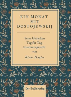 Selten gibt es Gelehrte, die sich so tief in die Gedankenwelt Fjodor M. Dostojewskijs (1821-1881) versenkt haben, wie der Potsdamer Publizist und Lyriker Klaus Hugler. Für jeden Tag des Monats findet Hugler Schlüsselzitate aus dem Werk Dostojewskijs, die uns das Denken des bedeutendsten russischen Schriftstellers erschließen. Weiterführende Fragen und Raum für Notizen machen das Büchlein zu einem persönlichen Begleiter in diesem Dostojewskij-Jahr 2021. Holzschnitte und Zeichnungen von Frans Masereel, Alfred Kubin, Wilhelm Geißler u.a. geben dem Brevier überdies seine unverwechselbare Prägung. Dostojewskij zum Selberdenken!