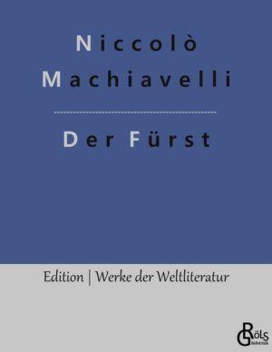 Frage: Darf sich der Regent über die Moral der kleinen Leute hinwegsetzen, wenn es dem höheren Ziel des Staatserhaltes dient? Machiavelli meint: Ja! Machiavellis Il Principe ist so berühmt, wie es berüchtigt ist: Der Inhalt dieses um 1513 verfassten Werkes wird genauso zur Legitimierung der Staatsraison wie auch der Tyrannei herangezogen. Die einen loben das Werk als Grundlage der Fürstenerziehung, die anderen sähen das Werk, nicht zuletzt zum Schutze der Jugend, am liebsten verboten. Ein Werk das so viele widersprüchliche Deutungen zulässt, lässt uns nur eine Chance: Wir werden es wohl lesen und uns eine eigene Meinung bilden müssen!