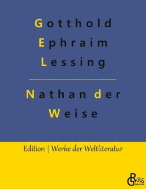 Es ist die Zeit des dritten Kreuzzuges (1189 - 1192) während eines Waffenstillstands in Jerusalem: Der Jude Nathan erfährt, dass seine Pflegetochter Recha ausgerechnet von eine christlichen Tempelritter aus seinem brennenden Haus gerettet wurde. Der Ritter seinerseits wurde bei früherer Gelegenheit ausgerechnet von einem muslimischen Sultan gerettet. Als der Sultan schließlich Nathan mit einer List auf die Probe stellen möchte, erzählt der ihm ein Märchen, das bis heute als Ringparabel weltberühmt ist. Ob dieses historische Stück, welches unangefochten zu den großen Parabeln der Literaturgeschichte zählt, uns wohl bis heute etwas zu sagen hat?