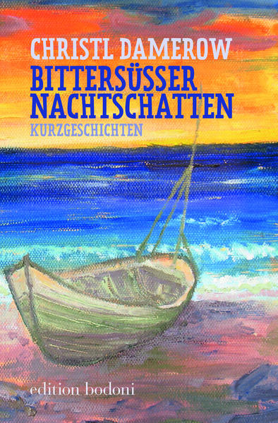 „Bittersüßer Nachtschatten“ vereint achtundzwanzig spannende und außergewöhnliche Miniaturen - Kriminal-, Liebes- und Lebensgeschichten. Die Autorin, Christl Damerow, die in Krangen bei Neuruppin lebt, hat erkennbar manches aus ihrem Umfeld mit Empathie aber auch mit Augenzwinkern aufgegriffen, dabei auch ihrer Phantasie freien Lauf gelassen. Die Geschichten von Leidenschaft und Liebe, Traurigem wie Lustigem und Mysteriösem lassen schmunzeln, regen aber auch zum Nachdenken an.