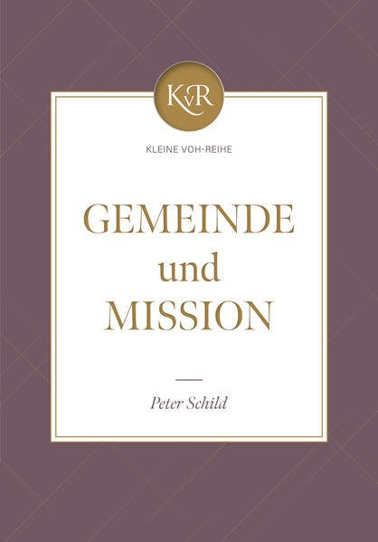 Was haben Gemeinde und Mission gemeinsam? Gibt es biblische Prinzipien für die Gemeinde, die die Missionsarbeit betreffen? Peter Schild erläutert anhand von Beispielen aus der Bibel, welche Rolle der Gemeinde bei der Auswahl, der Ausbildung und der Aussendung von Missionaren zukommt. Es ist ein Weckruf an Gemeinden und an jeden Christen, neu über den Missionsbefehl, diesen letzten Befehl unseres Herrn an uns, nachzudenken und zu prüfen, ob und wie wir dieses Gebot erfüllen. Aus dem Inhalt: Vorwort von Tobias Riemenschneider-Biblische Mission gründet sich auf biblische Gemeinden-Biblische Mission erwächst aus einem biblischen Verlangen und Flehen-Biblische Mission bedeutet: biblische Missionare auszusenden-Biblische Mission hat biblische Gemeinden zum Ziel »Die Gemeinde ist der einzige Nährboden und die wahre Grundlage für biblische Mission.«-Peter Schild