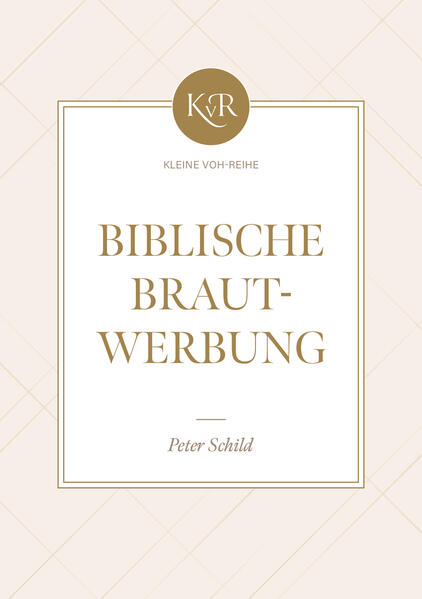 Wie kann ein junger Mann eine Ehefrau für sich gewinnen? Was ist der Wille Gottes diesbezüglich? In einer Zeit, in der Dating und unverbindliche Beziehungen auch für Christen schon normal geworden sind und die Autorität des Vaters geringgeschätzt wird, gibt Peter Schild vor allem jungen Männern, aber auch Vätern und Pastoren biblische Prinzipien an die Hand-Prinzipien, die keineswegs einengend sind, sondern Freude und Freiheit bieten. Er legt dar, dass biblische Brautwerbung göttlichen Schutz und väterliche Weisheit benötigt, und erklärt praxisnah, wie der junge Mann in respektvoller Weise um eine Frau werben kann. »Der Herr vermag es, dir eine gute Frau zu schenken