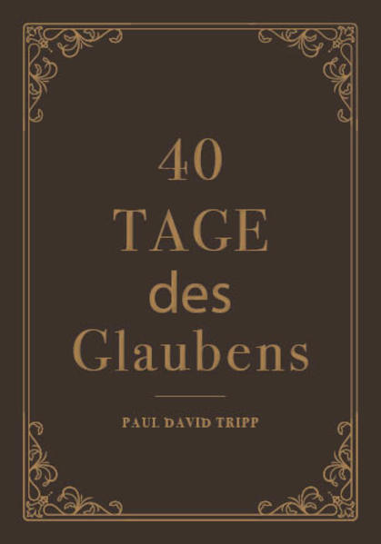 »Der Glaube atmet den Sauerstoff der Gnade Gottes ein und gibt meinem ursprünglich toten Herzen Leben.«-PAUL DAVID TRIPP Wie der Atem für den Körper, so ist der Glaube für das Leben des Christen. In 40 täglichen Andachten aus seinem Bestseller »Jeden Morgen neue Gnade« erforscht der Autor und Prediger Paul David Tripp, wie tiefgreifendes Vertrauen auf Gott und Sein Wort nicht nur unser Denken, sondern auch unser Leben völlig verändert. Tripp fordert uns auf, uns nicht auf unsere eigene Weisheit, Erfahrung und Stärke zu verlassen, sondern Gott zu bitten, uns in Menschen zu verwandeln, die aus dem Glauben heraus mit einer alles umfassend auf Gott ausgerichteten Sichtweise leben.