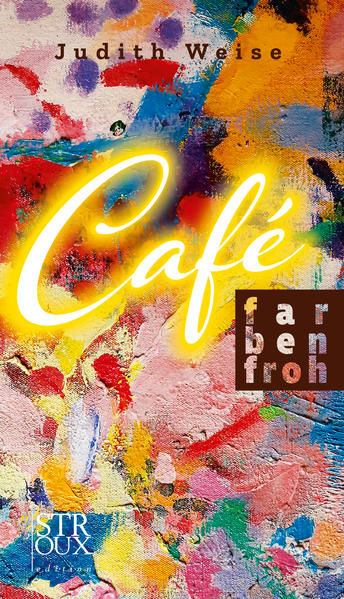 Mit viel Enthusiasmus gehen Katia und Simon daran, ihre Vision von einem Treffpunkt für möglichst alle Bewohner ihres Stadtviertels zu verwirklichen. Schnell entwickelt sich das Café Farbenfroh zu einem lebendigen Erlebnisraum quer durch die Generationen und Kulturen mit ihren vielfältigen Geschichten. So wie Katia am Anfang noch mit der Verzweiflung über ihren unerfüllten Kinderwunsch zu kämpfen hat, so bringen auch die neuen Mitarbeiter und Besucher ihre individuellen Perspektiven in den Alltag des Cafés mit ein. Die Geschichte vom Café Farbenfroh ist ein Plädoyer dafür, alte Denkmuster abzulegen und immer wieder Neues zu wagen.