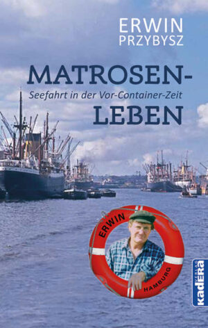 Dass Erwin Przybysz Seemann werden wollte, stand fest, als er fünfjährig das Passagierschiff »St. Louis« im Hamburger Hafen bestaunte. Es folgten Kriegsjahre, ein langer Fußmarsch von Passau aus der Kinderlandverschickung zurück in die vaterlose Familie. Hamstertouren. Schließlich Anheuerung auf einem qualmenden »Schlickrutscher« - doch das war erst der Anfang. »Seemannsgarn muss ich nicht spinnen«, sagt der heute 88-Jährige. »Es ist viel Unglaubliches passiert. Und manchmal gehörte dabei die Schwindelei zum Überleben.« - Ein illegales Jahr in Chicago - Fluchthelfer für Legionäre - Freundinnen als blinde Passagiere - Abschiebehaft in New York - Tango-Mädchen: Schiff verpasst! - Weihnachten mit Albert Schweitzer - Grausamer Vater Rhein und noch viel mehr … schließlich Hafenmatrose auf der Baggerschute. Eine gelebte Schifffahrts-Epoche, wie sie heute nicht mehr denkbar ist.