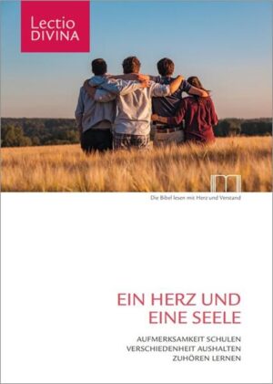 Ein Herz und eine Seele in Gemeinschaft sein-ein Traum! Doch leider geht es in Kirchengemeinden meist nicht so zu. Duch die Bildung großer Pfarrverbände sind Konfliktpotenziale und Frust voprogrammiert. Hier ist das Lectio-Projekt angesiedelt: neu zuhören zu lernen, Verschiedenheit aushalten lernen und neue Wege begehen ...