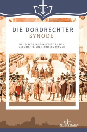 „Es gibt keinen Ort auf der Erde, der dem Himmel so ähnlich ist wie die Synode von Dordrecht und wo ich lieber wohnen möchte.“ (Bischof Joseph Hall) Auf der Synode von Dordrecht (1618-1619) wurde die biblische Lehre über die freie und souveräne Gnade Gottes zusammengefasst und gegen Irrtümer verteidigt. Sie prägte die evangelischen Gemeinden und Christen für mehrere Jahrhunderte, bis sie in vielen zeitgenössischen Gemeinden in Vergessenheit geriet. In Zeiten von besucherzentrierten Gottesdiensten, fragwürdigen Evangelisationsmethoden und der übersteigerten Zentrierung der theologischen Praxis und Heilslehre auf den Menschen und seine Probleme sollten die von der Dordrechter Synode formulierten biblischen Wahrheiten wiederentdeckt werden. Es scheint dringend geboten, sich erneut dem Kern der biblisch-reformatorischen Heilslehre zuzuwenden. Dazu dient dieses Buch. Teil I erläutert die historischen Hintergründe und die Wirkungsgeschichte der Synode. Teil II beinhaltet die Lehrsätze von Dordrecht im Wortlaut.