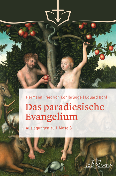 »Es steht bei allen guten Theologen fest, dass die ersten drei Kapitel des ersten Buches Mose die ganze Schrift enthalten, dass die Propheten und Apostel durch den Geist aus denselben die ganze Lehre der Seligkeit geschöpft haben und auf das darin Enthaltene immer wieder zurückkommen.« Mit diesen Worten leitet Hermann Friedrich Kohlbrügge (1803-1875) seine große Predigt über 1. Mose 3 ein. Diese Predigt und zwei weitere, dazu abschließend eine Betrachtung von Eduard Böhl (1836-1903), legen diesen grundlegenden Teil der Bibel aus, in dem im Kern bereits die weitere Geschichte, wie wir sie in der Heiligen Schrift finden, in Grundzügen erkennbar ist: Wir lernen dort das Elend des Menschen durch den Sündenfall kennen, aber auch Gottes Gnade, einen Erlöser zu senden. Dieser musste menschlichen und zugleich göttlichen Ursprungs sein. Weiter sehen wir sowohl sein Erlösungswerk und wie es dem Sünder zugute kommt durch den Glauben als auch die daraus resultierende Frucht der Dankbarkeit.