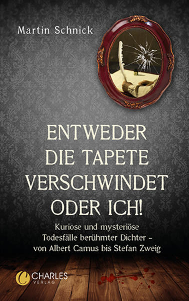 Schriftsteller leben gefährlich: Einige erliegen ihrer Alkoholsucht (Joseph Roth) oder richten sich mit Drogen zugrunde (Klaus Mann), andere ereilt ein Unglück in Form eines herabstürzenden Astes (Ödön von Horváth). Viele versterben an unheilbaren Krankheiten wie Krebs (Heiner Müller) oder Aids (Hervé Guibert) oder werden Opfer von Gewaltverbrechen (Federico García Lorca). Nicht wenige scheiden freiwillig aus dem Leben