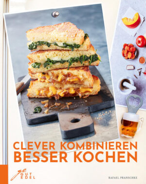 Aus dem Kühlschrank, fertig, los! „Clever kombinieren - besser kochen“ ist Improvisationskunst für den Alltag: verblüffend, überraschend und köstlich. So haben Sie knusprigen Kartoffelsalat, bunte Semmelknödel oder saftigen Möhrenkuchen noch nie gekostet! Rafael Pranschke zeigt Ihnen wie einfach und unkompliziert „frei Schnauze“ kochen wirklich ist. Für sein neues Kochbuch hat sich der renommierte Kochbuchautor und erfahrene Küchenmeister auf eine kulinarische Entdeckungsreise begeben und dabei 100 Kühlschränke vom Single-Haushalt in der Nachbarschaft bis zum bekannten TV-Koch Björn Freitag unter die Lupe genommen. Ergebnis: Deutschlands erster Kühlschrank-Check! Entdecken Sie die vielfältigen Kombinationsmöglichkeiten von simplen Zutaten wie Gurke, Apfel, Ei, Kartoffel und Co. - eben den zwölf Lieblingslebensmitteln Deutschlands, die garantiert in jedem Kühlschrank zu finden sind. Wie lassen sich daraus neue, köstliche Gerichte zaubern? Was schmeckt womit? Rafael Pranschke vermag es, die Kunst des Improvisierens überraschend einfach zu vermitteln, so können auch Sie schnell leckere, gesunde Gerichte zaubern! - Alltagstaugliche Rezepte mit nur wenigen Zutaten - 12 praxisorientierte Listen mit Kombinationsmöglichkeiten für die Kunst, in der Küche zu improvisieren. - 102 Rezepte mit wenig Aufwand und viel Genuss - Kleine Kochschule: Was macht Geschmack aus? Wie schaffe ich Spannung, Kontraste und Volumen auf dem Teller? - Praktische Profi-Tipps zu Kräutern, Aromen und Lebensmittelpaarungen - Tolle Farbfotos machen dieses Kochbuch zu einem einzigartigen visuellen Genuss! Clever kombiniert, einfach zubereitet: schnelle Rezepte für jeden Tag Was koche ich heute? Diese Frage beantwortet Rafael Pranschke mit seiner Anleitung zum Improvisieren. Aus allem, was vorrätig ist, werden ruckzuck kreative Mahlzeiten - frisch, nachhaltig und gelingsicher: Spinat mit Currysauce und Walnüssen, Apfel-Kiwi-Carpaccio, Röstbrot mit Gemüsetartar oder Galette mit Käse. Köstliche, gesunde Rezepte mit Fisch und Fleisch sowie viele vegetarische Rezepte werden Sie überraschen.