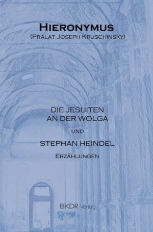 Ein Buch über das Leben und Werk von Joseph Kruschinsky (1865-1940), des letzten Generalvikars der Diözese Tiraspol, der in der katholischen Kirche als Märtyrer gilt. Neben einem wissenschaftlich kommentierten Nachdruck seiner viel beachteten historischen Studie „Die Jesuiten an der Wolga“ sowie der geschichtlichen Erzählung „Stephan Heindel“ (aus der ersten Zeit der deutschen Ansiedler an der Wolga), die er Anfang des 20. Jahrhundert im katholischen Wochenblatt „Klemens“ unter dem Pseudonym „Hieronymus“ veröffentlichte, findet der Leser und Leserinnen und Autoren, deren Werke einen wichtigen Platz sowohl in der Literatur der Sowjet- bzw. Russlanddeutschen als auch in der Geschichte der katholischen Kirche in Russland und der Ukraine einnehmen. Es ist wichtig, dass Werke dieser Art der Nachwelt erhalten bleiben und in gewissen zeitlichen Abständen neu aufgelegt werden. Der Band wurde von Olga Litzenberger, Victor Herdt und Alexander Spack im Auftrag des Bayerischen Kulturzentrums der Deutschen aus Russland (BKDR) herausgegeben.