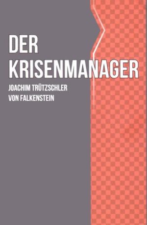 Ein Unternehmer ist am Ende. Seine einstmals florierende Druckerei steht kurz vor der Insolvenz. Er will es noch nicht wahrhaben. Sein langjähriger Wirtschaftsprüfer und Beiratsvorsitzender hält ihm den Spiegel vor und überredet ihn zu einem Treffen mit einem bekannten Krisenmanager. Er hat Angst vor diesem treffen. Die Überraschung ist groß, als er den Krisenmanager trifft. Sie kennen sich aus alten Zeiten. Nun wird der Leser auf fesselnde Art die Aktivitäten des Krisenmanagers begleiten. Da gibt es die Hausbank, die brutale Forderungen stellt. Da gilt es teure Auflagen von Behörden zu erfüllen. Ein betrügerischer Mitarbeiter veruntreut hohe Geldbeträge. Kann der Krisenmanager die Unternehmensgruppe retten und damit die Arbeitsplätze erhalten? Gelingt ihm der Turnaround? Spannend, fachlich fundiert und gut nachvollziehbar geschrieben, erhält der Leser einen Einblick in die komplexe Welt des unternehmerischen Handelns, der Risiken der Unternehmensbewertung und Finanzierung und nicht zuletzt der Bedeutung guter Netzwerkpflege.