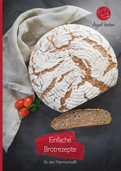 In meinem Rezeptheft Einfache Brotrezepte für den Thermomix® erwarten dich 20 abwechslungsreiche Brotrezepte. Bei den Rezepten habe ich viel Wert auf die Einfachheit und Abwechslung gelegt. Jeder kann die Brote backen und auch die Mehlsorten findest du im herkömmlichen Supermarkt. Zu jedem Rezept gibt es ein großes Bild, damit du auch sehen kannst, wie das Brot später aussehen wird. Das Rezeptheft bekommst du in gebundener Ausführung (DIN A5) mit Ringösen, so kannst du es prima abheften. Rezepte: • Dinkel-Krüstchen • Körnerbrot • Dinkel-Apfelbrot • Roggenmischbrot • Toastbrot • Eiweißbrot • Goldkruste • Müslibrot • Maiskrüstchen • Buttermilchbrot • Kernbeißer • Haferflockenbrot • Möhrenbrot • Rosinenstuten • Kürbiskernbrot • Chiabrot • Kartoffelkruste • Roggenbrot • Bauernbrot • Bierbrot