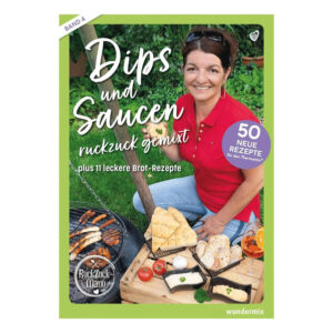 Wovon kannst du beim Picknicken und Grillen nicht genug haben? Richtig: Dips, Aufstriche und Saucen in verschiedenen Zusammenstellungen und Variationen. Ob zu Brot, Fleisch, Gemüse oder Fisch - ein guter Dip ist unverzichtbar! Warum kaufen, wenn du sie so einfach selbst machen kannst? Da es unendliche Möglichkeiten gibt, Dips und Aufstriche sowie Saucen zuzubereiten, möchte ich dir die besten Rezepte nicht vorenthalten. Und weil es so gut dazu passt, gibt es direkt elf leckere Brot-Rezepte on top! Probiere doch gleich mal eins, zwei, drei oder auch alle aus und überzeuge damit jeden Gast auf deiner nächsten Grillparty oder beim gemütlichen Picknick! Format: A5 | Seiten: 66 | Druck: Klimaneutral in Deutschland.