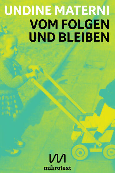 Endlich alle Erzählungen der Dresdner Autorin Undine Materni über das Sein und Werden einer Familie in einem Buch versammelt. Vom Folgen und Bleiben verknüpft vier Generationen miteinander in der Frage, wie man als Frau in der Gesellschaft, die einen umgibt, ist, existiert, sich entwickelt: Da sind die Großeltern mit ihrem prächtigen Garten, die sich mit kleinen Gesten bei ihrer harten Arbeit beiseitestehen. Da ist die Mutter, die in der für Alleinstehende harten Gesellschaft verbittert. Die Tochter geht mit ihrem eigenen starken Willen weiter, und schließlich kommt ein Kind, das wieder vieles aufwühlt, aber auch Platz macht für Neues. Eine Suchbewegung durch die Zeit.