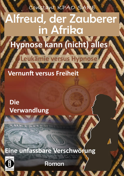 Alfreud, der Zauberer in Afrika. Hypnose kann (nicht) alles. Leukämie versus Hypnose. Vernunft versus Freiheit. Die Verwandlung. Roman Der früh pensionierte Afreud lebt in Solgne bei Metz in Frankreich und muss täglich in Boulevardzeitungen Meldungen über das traurige Leben der Rentner lesen, die vom Brot aus den Mülltonnen der Supermärkte leben müssen. In der gleichen Zeit pendelt sein Zwillingsbruder Alfred zwischen Äthiopien und Jamaica und meldet optimistische Zahlen, die er durch ihr gemeinsames Talent, das Hypnotisieren, gewirtschaftet hat. Wenn er anruft, spricht er nur noch von Gold, amerikanische Dollars, Immobilien, Aktienkurse usw. sowie von seinem Traum, bald so reich wie die Königin von Saba zu werden. Alfreud, der sich früher über die unruhigen Beine seines Bruders lustig gemacht hatte, will nun zeigen, dass er auch ein Weltenbummler sein kann. Durch das Googeln kommt er in Kontakt zu Raschida, einer muslimischen Studentin, die in einer westafrikanischen Stadt namens Turu lebt und sich als Facebook-Profilname "Königin von Saba" gelegt hat. Er besucht sie, verliebt sich in sie und erfährt gleichzeitig, dass sie schwanger und sehr krank ist. Er heiratet sie und versucht, sie zu überzeugen, damit sie akzeptiert, ihre Leukämie durch seine besondere Hypnose heilen zu lassen. Bei der Überzeugungsarbeit unterstützt ihn Meyaki, der marxistisch-geprägte Mathe-Professor, der in Leipzig und und Paris studiert hat und Weltoffenheit zeigt. Durch ihre Unterhaltungen lassen sich globale Themen aufzeichnen: die Geschichte des Großreichs Songhai im Mittelalter, die deutsche, englische und französische Präsenz in der Gegend im Zeitalter des Imperialismus, postkoloniale Verschwörungstheorien, Sportbegeisterung, Pharma-Marketing und Fahrlässigkeit des Arztes, usw.