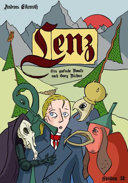 "Lenz", die einzige Erzählung von Georg Büchner, gilt als erste exakte Fallbeschreibung heftiger Bewusstseinsstörungen und berührt durch Büchners beeindruckende Sprache. Oder wie sein Biograf Hermann Kurzke meinte: "Das wirkt wie gemalt und ist doch nur geschrieben." Andreas Eikenroth hat hier nun diese geschriebene Malerei als Graphic Novel wieder malend zurückgeschrieben.