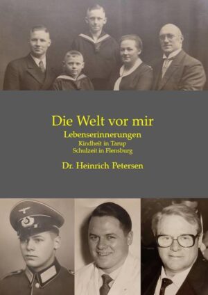 „Die Welt vor mir“ ist der Titel der Lebenserinnerungen von Dr. med. Heinrich („Heinz“) Petersen, der vor seinem Medizinstudium als Offizier am zweiten Weltkrieg teilgenommen hat. Die Erinnerungen überspannen einen Zeitrahmen von über Hundert Jahren, da auch Bezug genommen wird auf das Leben des Vaters, der als Soldat im ersten Weltkrieg diente und danach Landjäger bei der Gendarmerie im Landkreis Flensburg wurde, wie auch das Leben weiterer Familienmitglieder. Der topographische Schwerpunkt der Erinnerungen im ersten Teil liegt in Schleswig-Holstein, vor allem der Halbinsel Angeln und der Stadt Flensburg. Das Buch gliedert sich in viele kleine Geschichten, die nicht nur das eigene Leben beleuchten, sondern auch das vieler Zeitgenossen. Es ist das Anliegen des Autors, sich nicht selbst ein Denkmal zu setzen, sondern andere Menschen zu würdigen und ihnen und der Zeit, in der sie gelebt haben, ein authentisches und ehrendes Andenken zu verleihen. Es wird dabei auf bekannte Personen der Zeitgeschichte Bezug genommen und versucht, die geschilderten Erlebnisse in den historischen Kontext zu rücken. Die Lebenserinnerungen erscheinen in mehreren Teilen, der Text wird durch zahlreiche Abbildungen illustriert.