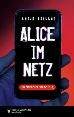 „Alice! Ich weiß alles über dich. Ich liebe dich. Du kannst mir nicht entkommen! Jared.“ Als Alice diese E-Mail bekommt, denkt sie zunächst an einen Scherz. Wer ist dieser Jared und warum schreibt er ihr eine solche Nachricht? Dann bekommt Alice immer mehr solcher E-Mails von Jared. Erschrocken stellt sie fest, dass er viele persönliche Dinge über sie zu wissen scheint und vor nichts halt macht. Alice fühlt sich beobachtet. Als sie erkennt, dass sie dem Fremden viele Dinge selbst erzählt hat, ist es schon fast zu spät. Alice zeigt Katja die E-Mail von Jared. „Und diese Mail stammt wirklich nicht von dir?“, fragt sie ihre Freundin. Katja schüttelt den Kopf. Feierlich hebt sie die Hand. „Ich schwöre dir: Ich bin nicht Jared. Und ich kenne auch keinen Jared. Aber du solltest diese E-Mail ernst nehmen, Alice. Vielleicht ist Jared ein Stalker.“ Alice im Netz behandelt ein Thema, das für viele Jugendliche relevant ist: der Umgang mit persönlichen Daten und Informationen im Internet. Es wird daher von vielen Schulen als Lektüre eingesetzt.