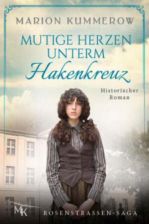 Berlin 1943. Nachdem es den vielen mutigen Frauen in der Rosenstraße gelungen ist, ihre jüdischen Verwandten, vor der Deportation in die Lager zu bewahren, trifft David eine mutige Entscheidung: Nach seiner Freilassung will er nicht länger tatenlos zusehen, wie die Nazis seine Freunde ermorden. An der Seite seiner Freundin Roxi, beschließt er, in den Widerstand zu gehen. Unter Lebensgefahr helfen sie anderen Verfolgten und schließen sich einem geheimen Untergrundnetzwerk an. Doch dann wird David verhaftet. Ist dies das Ende seines Kampfes? Oder kann Roxi das Unmögliche möglich machen und ihn aus den Fängen der Nazis befreien? Mutige Herzen unterm Hakenkreuz ist eine fesselnde Geschichte über Mut, Freundschaft und den unerschütterlichen Willen, für Freiheit und Gerechtigkeit zu kämpfen. Dies ist Band 4 der Rosenstraßen-Saga, die ersten drei Bände sind: Unaufhaltsamer Abstieg ins Chaos, Neue Hoffnung am Horizont und Stürmische Zeiten in Sicht.