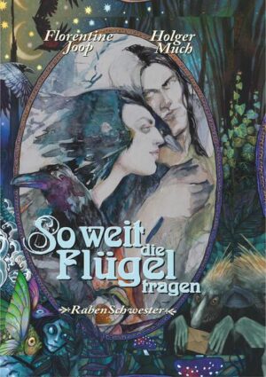 Der literarische Briefwechsel von Florentine Joop und Holger Much geht weiter. Viel ist passiert, seit sie im ersten Buch von den Geschwistern im düsteren Märchenwald und im Wechsel die Geschichte von Michal, dem Bruderherz, und der tapferen Kareen erzählten. Auch im Leben der beiden Autoren gab es Veränderungen, Herr von Ableben und der stille Wanderer haben neue Begleiter bekommen, Reisen wurden unternommen, Kinder wuchsen ein Stück heran, eine Freundschaft geht in die Tiefe. So ist auch das Märchen, das sich die beiden im neuen Buch erzählen, wagemutiger, rasanter, stürmischer. Fast meint man die Raben zu hören, das Meer zu riechen, und atemlos und mit Spannung hofft man, dass am Ende alles gut wird. Ein alter todmüder Mann und das Meer, doch das ist nur der rabenschwarze Anfang einer rasanten Abenteuerreise von Raban und Kareen auf Rabenschwingen durch die Welt der Rabenkönige, des Meervolkes, der Luftgeister bis hoch hinauf zum Turm der Zeit. Und wenn sie nicht gestorben sind, dann kann man ihr sehnsüchtiges Rufen immer noch hören, wenn im Frühling die Raben singen. Auch die Fortsetzung dieses märchenhaften Buchschatzes beinhaltet zahlreiche farbige Illustrationen von Florentine Joop und Holger Much.