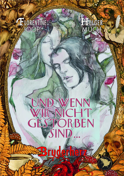 Und wenn wir nicht gestorben sind … so endet der literarische Briefwechsel zwischen den beiden Autoren, Florentine Joop und Holger Much und ist zugleich der Titel ihres ersten gemeinsamen Werkes. Wenn Florentine Joop Holger Much auffordert, ein gemeinsames Märchen zu schreiben, dann beginnt eine literarische Reise in Briefform, in die Wälder der Märchen und den täglichen Vorkommnissen der beiden Autoren, wobei nicht immer klar ist, wo bei ihnen das gemeinsame Märchen namens „Bruderherz“ beginnt und wo die erlebten Welten von Holger Much und Florentine Joop enden. Die junge Ireene wünscht sich einen Bruder, während sie das Bild eines Jungen an der Wand betrachtet. Vergossenes Blut und ein Kobold bringen ihr den vermissten Bruder Michal. Der blutige Pfad des Märchens beginnt. Als Leser und Leserinnen erst dort, wo alle Pfade enden. Und wenn wir nicht gestorben sind, dann wird die Reise jenseits der Pfade für immer weitergehen. Dieser märchenhafte Buchschatz beinhaltet zahlreiche farbige Illustrationen von Florentine Joop und Holger Much.