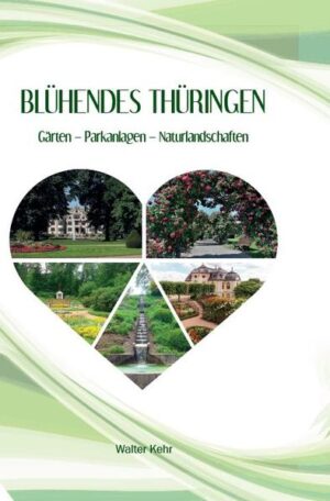 Thüringen wird nicht umsonst das „Land der vielen Burgen und Schlösser“ oder auch „Das grüne Herz Deutschlands“ genannt. Diesem Thema hat sich Walter Kehr in seinem neuen Buch ausführlich gewidmet. Er nimmt die Leser auf eine blühende Rundreise durch ganz Thüringen mit. Im Buch wird zunächst ein Einblick in die Tradition und die Vielfalt von Thüringens Gärten gegeben. Bestandteil des ersten Kapitels sind die verschiedenen Epochen der Historischen Gärten ebenso wie die Geschichte des Gartenbaus und die Vielfalt der Gartenlandschaft hierzulande. Im zweiten Kapitel - dem umfangreichsten Teil des Buches - stellt der Autor nahezu einhundert Gärten und Parkanlagen aus ganz Thüringen vor. Dabei erhält der Leser sowohl Einblicke in die Geschichte als auch in die Besonderheiten der jeweiligen Naturschönheiten. Das dritte Kapitel ist Thüringens acht Nationalen Naturlandschaften gewidmet. Hier erfahren die Leser Interessantes und Wissenswertes über den Nationalpark, die beiden Biosphärenreservate und die fünf Naturparks.