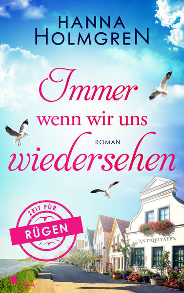 Wenn das Meer, der Strand und die Liebe dich rufen, dann ist es Zeit für ein Wiedersehen auf Rügen! Ein uriger Antiquitätenladen und ein renovierungsbedürftiges Strandhaus - das ist alles, was Frieda von ihrem geliebten Großvater auf Rügen geblieben ist. Gegen alle Widerstände beschließt Frieda ihrem Herzen zu folgen und ihr Jurastudium an den Nagel zu hängen, um auf die Insel zu ziehen und den kleinen Laden ihres Großvaters weiterzuführen. Als sie das erste Mal zum Strandhaus kommt, trifft sie dort auf Emil, einen Kinderarzt, der sie sofort in seinen Bann zieht. Für Frieda beginnt eine aufregende Zeit voller Sonne, Strand und liebevoller Begegnungen. All ihre Inselträume scheinen wahr zu werden - wäre da nicht Emils komplizierte Vergangenheit… Der Rügen-Liebesroman-Bestseller von Hanna Holmgren - voller Gefühle, Romantik, Sehnsucht und Urlaubsflair. Ein wunderschöner Sommer-Roman zum Träumen...