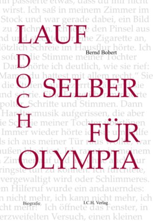 ´Lauf doch selber für Olympia´ ist die wahre Geschichte von Elke Zander. Die Geschichte einer Tochter, deren erste Erinnerung an ihre Mutter das Warten eines kleinen Mädchens mit Teddy im Arm in einem Puff in Castrop-Rauxel ist. Die Geschichte einer Heranwachsenden, deren Familie diese Vergangenheit verschweigt, die überhaupt schweigt. Die Geschichte einer vielversprechenden Sportlerin, die von ihrem Trainer misshandelt wird. Die Geschichte einer Frau, die von ihrem Mann betrogen und geschlagen wird. Die Geschichte einer Mutter, die ein Leben lang um ihre Tochter bangen und kämpfen muss, aber auch wundervolle Erlebnisse mit ihr hat. Die Geschichte einer Psychologin, die in die Psychiatrie eingewiesen wird. Und die Geschichte einer Kriminellen, der das Recht und die Gerechtigkeit am Herzen liegen. Aufgeschrieben wurde diese Geschichte eines Lebens von Bernd Bobert, der Elke Zander in Dresden kennenlernte, als diese schon länger obdachlos war, sie über ein Jahr lang begleitete und interviewte.