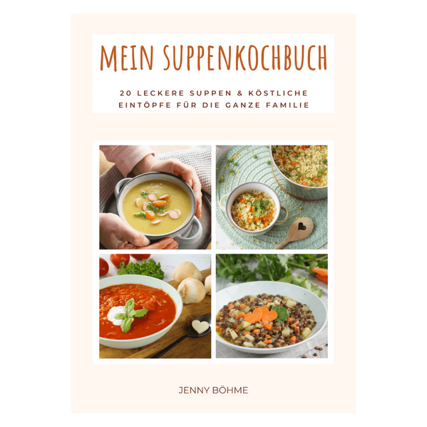 Mein Suppenkochbuch - 20 leckere Suppen und köstliche Eintöpfe für die ganze Familie Leckere One-Pot-Rezepte für Groß & Klein Ob als Seelenwärmer im Winter oder leichte Kost im Sommer - ein köstliches Süppchen ist immer eine gute Idee. Fein abgeschmeckt und mit leckeren Toppings sind Suppen und Eintöpfe perfekt, um Kindern ein bisschen mehr Gemüse schmackhaft zu machen. Aber auch ernährungsbewusste Erwachsene kommen bei meinen Rezepten voll auf ihre Kosten.