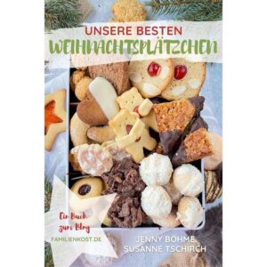 Am 1. Adventswochenende ist es in vielen Familien soweit: Der Backofen wird vorgeheizt, das Nudelholz aus dem Schrank geholt und das Mehl großzügig in der Küche verteilt. Wie jedes Jahr beginnt dann die Suche nach den besten Plätzchenrezepten, die nicht zu hart werden oder beim Ausstechen komplett zerreißen. Unser Rezeptbuch bietet dir die Lösung: 26 abwechslungsreiche Plätzchen für die Weihnachtszeit Omas Klassiker sowie witzige neue Ideen ideal zum Backen mit Kindern garantiert gelingsicher inklusive Tipps zum Verzieren und Aufbewahren