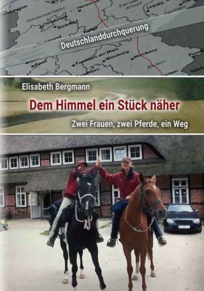 Auch innerhalb ihres Berufes als Hippotherapeutin und Ausbilderin im Reiten als Sport für Menschen mit Behinderungen waren die Pferde für sie unverzichtbare Partner. Die verrückte Idee eines Tages von den Alpen bis ans Meer zu reiten entsprang aus ihrer freundschaftlichen Verbindung mit Lisa Geislinger. Beide passionierte Reiterinnen planten eine Reise ins Ungewisse mit ihren geliebten Pferden, beschränkt planbar, nicht vorhersehbar. Warum und aus welchen Motiven diese Idee entstand ist rational nicht erklärbar, sie entstand in der Phantasie der Beiden und wurde wie ein Spinnennetz ständig weiter gewebt. Die Erzählung beruht auf täglichen Aufzeichnungen und Erinnerungen in einem Zeitraum von etwa 11 Jahren, in welcher diese lange Strecke in sieben Etappen gegliedert wurde. Aus diesem Fundus an Erlebnissen, welcher sich in bewegten Lebensphasen der Beiden abspielte, entstand eine wichtige und unvergessliche Reiseerfahrung. Jetzt nach etwa 20 Jahren seit dem Beginn des Rittes schrieb Elisabeth Bergmann das Erlebte in einem kleinen Buch zusammen. Lisa Geislinger lebt mit ihrer Famile auf einem Hof in der Nähe von Donauwörth. Elisabeth Bergmann lebt mit ihren Söhnen in Niederbayern.