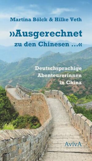 Als Ärztin, Journalistin, Missionarsfrau, Schriftstellerin, Kunstsammlerin, Wissenschaftlerin, Spionin, Künstlerin oder Konditoreibetreiberin lebten und arbeiteten sie im 19. und frühen 20. Jahrhundert in verschiedenen Regionen des ostasiatischen Landes. Sie erlebten die Zeit der Opiumkriege, der deutschen Kolonien, des Zweiten Weltkriegs und der Gründung der Volksrepublik China, legten Zeugnis ab von ihrem Alltag, ihrer historischen, gesellschaftlichen und kulturellen Umgebung – und auch von ihren jeweiligen Vorurteilen und ihrem Umgang damit. Martina Bölck und Hilke Veth porträtieren 18 Frauen, die längere Zeit in China lebten oder ausgedehnte Reisen dorthin unternahmen. Ihre Porträts bilden ein zeitgeschichtliches Mosaik eines der größten Länder der Erde, dessen Geschichte und Gegenwart in Europa noch immer nur eingeschränkt wahrgenommen wird. Porträtiert werden Lily Abegg, Otti Anz, Marie von Bunsen, Eleanor von Erdberg, Frieda Fischer, Irmgard Grimm, Elisabeth von Heyking, Erna Kluge Scheel, Ilse Langner, Emily Lehmann, Elisabeth Oehler-Heimerdinger, Ida Pfeiffer, Eva Siao, Franziska Tausig, Elise Troschel, Anna Wang, Ruth Weiss und Ruth Werner.