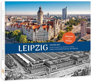 Das beliebte Prinzip des "Damals-und-Heute-Vergleiches" von Leipzig: Historische Luftaufnahmen werden aktuellen Luftbildern des Fotografen Peter Schubert gegenübergestellt und erzählen detailreich und sensibel von der Wandlungsfähigkeit der Stadt Leipzig. Die unterhaltsamen und gleichzeitig informativen Essays des Autors Dr. Mathias Ullmann tragen ihr Übriges dazu bei, Leipzig in den Herzen der Leser zu beheimaten. Wie sah Leipzig wohl vor 100 Jahren aus der Luft betrachtet aus – und was hat sich im Vergleich zu heute verändert? Anschauliche Antworten auf diese Fragen findet man in diesem Bildband und erlebt so eine beeindruckende Zeitreise durch viele Straßen und Viertel.