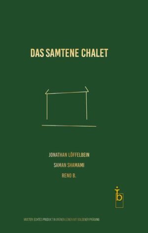 Fünf Tage in einer abgelegenen Waldhütte in Frankreich. Drei Freund*innen, die sich von Twitter kennen und nichts zu tun außer essen, trinken, rauchen, schreiben. In dieser Zeit entstanden fast 100 Texte, die gemeinsam dieses Buch ergeben. Lyrik, Miniaturen, Aphorismen, Geschichten. Themen und Motive wiederholen sich, tauchen auf und ab, variieren, je nachdem, welcher der drei Köpfe sie bearbeitet. Ein Dickicht an Texten, das einlädt, sich ganz kurz zu verlieren. Willkommen im samtenen Chalet.