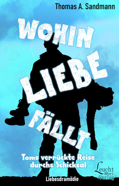 Wohin Liebe fällt - Toms verrückte Reise durchs Schicksal Teil eins der Wohin-Serie Aus einem Bauchgefühl heraus und dem Impuls, dass alles im Leben auch mal genug ist, entstand dieses Buch. Eine Geschichte aus Wahrheit, Fiktion und Spiritualität, die uns lehren soll, nicht den größten Fehler unseres Lebens zu begehen, indem wir alles richtig machen wollen und am Ende genau aus diesem Grund scheitern. Wie viel Thomas Sandmann selbst letztlich in diesem Werk steckt und wie sein Leben in diese Geschichte hineingeraten ist, das bleibt ein Geheimnis. Tom Sandmann steckt in einer Midlife-Crisis und hat es satt, den netten Mittvierziger zu mimen. Gefrustet lenkt er sein Auto nach einer durchzechten Nacht in das Schaufenster des örtlichen Nachtclubs. Sein Kanzleipartner Richard verfrachtet ihn daraufhin zu einem Selbstfindungstrip in eine finnische Blockhütte. Allerdings kommt Tom nicht dazu, dort seinen Frust abzuladen, denn aufgrund einer versehentlichen Doppelbelegung schwirrt Nancy ins Haus. Mit ihrer aufsässigen und zugleich charmanten Art stürzt sie Toms verbitterte Gefühlswelt ins Chaos. Zurück im Alltag kann Tom Nancy nicht vergessen. Er sucht vergeblich nach ihr und verrennt sich dabei in sein Schicksal, das ihn mehr mit Nancy verbindet, als er ahnt. "Ergreifend. Fesselnd. Berührend. Ein Blick in die Tiefe der Seele. Eine Botschaft, die unmissverständlich ist: Lebe und liebe im Jetzt! Schüttle alle Zweifel ab, blende deinen Verstand aus und hör auf dein Herz, ehe es zu spät ist!" (Schreib Was - Das Literaturmagazin)