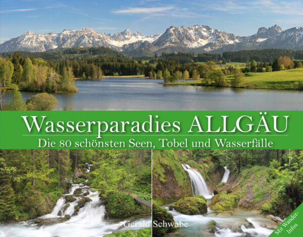 Das Allgäu ist ein Eldorado für jeden Wasser-Liebhaber. Ein handlicher Bildband über die wunderschöne Allgäuer Wasserwelt mit faszinierenden Fotos der 80 schönsten Seen, Tobel und Wasserfälle sowie informativen Begleittexten,