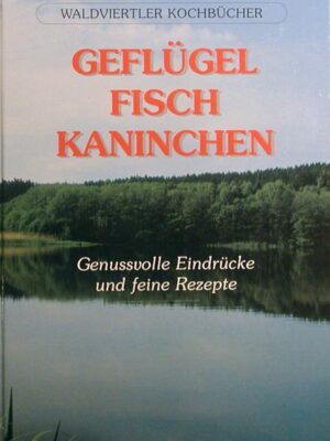 Das zweite Kochbuch über Waldviertler Spezialitäten stellt 60 schmackhafte Rezepte für die Zubereitung von Geflügel-, Fisch- und Kaninchengerichten vor. Zahlreiche Beilagen- und Soßenrezepte ergänzen die ansprechend fotografierten Hauptspeisen. Außerdem erfahren Sie alles Wissenswerte über die Herkunft der Waldviertler Rohprodukte und Zutaten. Mit Gedichten von Isolde Kerndl und Gemälden von Karl Moser.