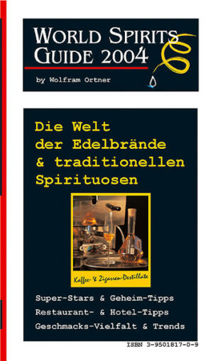 Der World-Spirits Guide ist für alle Edelbrand-Interessierten, Spirituosen-Sammler und Einkäufer ein unentbehrliches Nachschlagewerk. Alle mit World-Spirits Awards, dem Titel “Spirit of the Year” oder mit World-Spirits Medaillen ausgezeichneten Edelbrände und Spirituosen wurden von einer internationalen Jury bewertet und beschrieben. Erstmals wurden auch über 30 Destillerien klassifiziert und erhielten den Titel „Distillery of the Year“, die besten in jeder Kategorie sind „World-Class Distilleries“. Herzstück dieser Ausgabe sind klassische Obst-Brände, flankiert von Grappa, Gin, Rum, Wodka, Whisky & Co. Ergänzt von hochgeistigen Trend-Produkten, die perfekt mit Zigarren oder Kaffee korrespondieren - als spannende Geschmacks-Harmonie. Neben fachlichen Informationen und Wissenswertem über Destillate aus aller Welt ist der Guide auch ein idealer Begleiter für kulinarische Reisen in Sachen feinen Spirituosen & Destillaten - mit vielen Geheim-, Hotel-, Restaurant- und Einkaufs-Tipps sowie tollen Adressen für ein genussvolles Leben.