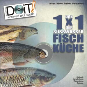 DAS HANDBUCH - 40 Seiten kompaktes Wissen Die geballte Zusammenfassung der auf der DVD gezeigten Kapitel und noch mehr: - Warum Fisch? Warum Süsswasser-Fisch? - Worauf Sie beim Fischkauf achten müssen - Die richtige Verarbeitung - Schritt für Schritt - Kochtipps für die Zubereitung - Die 10 wichtigsten Fischarten im Porträt - Welche Zubereitungsart für welchen Fisch -.und natürlich köstliche Rezepte zu Aal bis Zander Das alles geschmacklich abgerundet mit stimmungsvollen Bildern und Tabellen, die auf einen Blick das Wichtigste vermitteln! Ein Muss für Genussmenschen und Freunde der Süsswasser-Fischküche - und solche, die es noch werden möchten! Die DVD - 100 Minuten für Hobbyköche und Angler! Heimischer Fisch liegt im Trend und ist aus einer gesunden Ernährung nicht mehr wegzudenken. Wir zeigen Ihnen, wo die schmackhaftesten Arten aufwachsen, wie sie vorbereitet und auf vielfältige Weise zubereitet werden! Fischen Sie mit uns in glasklaren Gewässern und lassen Sie die zahlreichen Arten - von Aal bis Zander - zu einer kulinarischen Gaumenfreude werden! Kapitel >HerkunftVerarbeitungZubereitung< Dass Fisch nicht immer nur gebacken auf den Tisch kommen muss, zeigt Ihnen der zweifache Haubenkoch und Fischprofi Franz Rosenbauch in seinem persönlichen (Koch-)Refugium: Ob gebraten, pochiert, roh mariniert, in der Folie gegart, gebacken oder in der Salzkruste - Sie werden staunen, wie vielseitig die Möglichkeiten der Fischzubereitung sind!