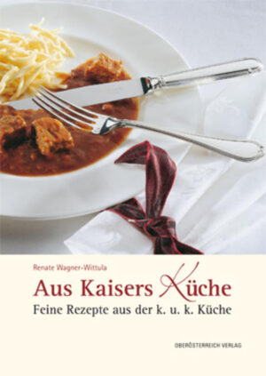 Historische Rezepte der K&K Küche neu adaptiert und aufbereitet von Renate Wagner-Wittula. Ergänzt mit kulinarischen Beiträgen von Christoph Wagner. Ein ideales Preiswertes Geschenk und „Mitbringsel“ zu verschiedenen Anlässen!