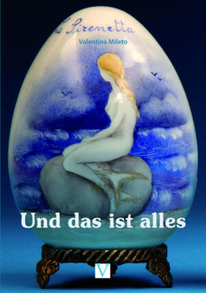 „Und das ist alles“ ist ein Interview, das eine unglaubliche Geschichte ab den 1930er-Jahren bis heute, zwischen Italien, Bulgarien, Dänemark und Argentinien, erzählt. Die Hauptdarstellerin ist eine starke, emanzipierte Frau, die aber auch Schwächen offenbart und in der sich jede Frau wiederfindet. Zwischen Romantik und Realismus zeigt sie dem Leser, wie sie ihr Leben in die Hand nimmt und es lebt. „Und das ist alles“ ist eine ungewöhnliche und unglaubliche Liebesgeschichte - und sie ist magisch. Weil sie wahr ist.