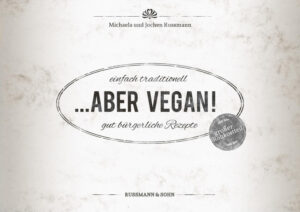 Das Kochbuch „.aber vegan“ zeichnet sich aus: durch Originalität (auch wer vegan leben bzw. genießen möchte, muss nicht verzichten!), durch Authentizität (keine verfälschte Rezeptfotografie, da alles tatsächlich essfertig gekocht wurde und somit keine Überraschung bei ihrem Ergebnis), durch Tradition (viele Rezepte wie Dillfisolen mit Kartoffeln oder Gugelhupf erinnern an Gerichte von Oma), durch anschauliches Design (sehr ursprünglich und dem aktuellen Trend nach Altbewährten angepasst), durch 100% Geschmack (alle Rezepte wurden im Alltag vielfach erprobt) und durch eine extragroße Portion Liebe. Auf 158 Seiten in fünf Kapitel unterteilt, kann man sich selbst oder seine Lieben einkochen.