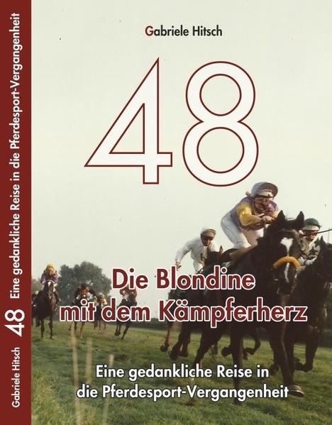 Was kann man von einer Frau halten, die schneller als Männer reitet? "Die Blondine mit dem Kämpferherz" betitelt Robert Sommer seinen Artikel über Amateur-Staatsmeisterin Gaby Brunner im Sportteil der Kronenzeitung vom Sonntag, 20. Juni 1986. Mit liebevoller Sprache und viel Humor gewärht uns Gabriele Hitsch (vorm. Brunner) Einblick in ihre Pferdesport-Vergangenheit. Auf diesen Seiten erleben Sie Gabys faszinierene Entwicklung vom tierlieben Teenager zur Jockeylehrlings-Championesse und Staatsmeisterin im Österreichischen Galopprennsport. Verfolgen Sie in diesem Buch ihren Werdegang hautnah mit und wie sie über ihre Liebe zu Tieren und speziell zu Pferden, ihrer Disziplin, hartem Training und vor allem, wie Gaby immer wieder betont, dem Spaß im Ungang mit Rennpferden sowie mit sehr viel Geführl im Pferderennsport an die Spitze kam.