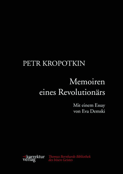 Petr Kropotkin erzählt in seiner Autobiographie beginnend mit seiner Kindheit als junger Fürstensohn, der früh den Verlust der Mutter verkraften muss. Der Autorität seines Vaters gegenüber der Familie und den Leibeignen ausgesetzt, entwickeln sich eine Vertrautheit und und tiefe Freundschaft zwischen ihm und seinem älteren Bruder Aleksandr. Interessiert und wissbegierig tritt er als Schüler in Pagenkorps ein, er lernt, Demütigungen mit Widerstand zu begegnen. Seinem Wunsch entsprechend folgt eine Periode als Offizier im Kosakenregiment, er arbeitet als Geograph in Sibirien. In dieser Zeit entwickeln sich seine antimilitaristischen Anschauungen. Es folgen Zeiten im Ausland, sein Bekenntnis zum Anarchismus, Gefängnisaufenthalte, Flucht und der tragische Verlust seines geliebten Bruders.