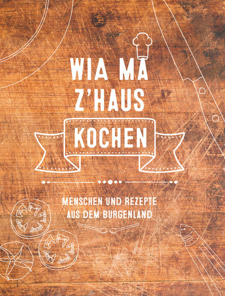 Das Burgenland ist ein wahres Genussland mit vielfältigen Traditionen und modernen, zeitgemäßen Kochkünstlern. Das Buch „WIA MA Z’HAUS KOCHEN“ dokumentiert diese Küchenschätze. Mit Rezepten von Menschen aus allen Regionen. Mit Beiträgen aus einem Kochblog des Landes Burgenland und von vielen Prominenten aus Kultur, Wirtschaft, Sport und der großen Genussbranche. Das Buch enthält Rezepte von 63 Burgenländerinnen und Burgenländern, jeweils mit detailierten Informationen über die Zubereitung sowie eine Zutatenliste, sodass das Nachkochen zum Kinderspiel wird. Unter den prominenten Köchinnen und Köchen finden sich unter anderem Geiger-Legende Toni Stricker, die Schauspieler Martin Weinek und Christian Spatzek, die Snowboarderin Julia Dujmovits und die Kickbox-Weltmeisterin Nicole Trimmel, der Winzer Gerhard Kracher, die Küchenpäpste Max Stiegl (Gut Purbach), Fritz Tösch (vormals Nyikospark, jetzt Fritz in Neusiedl am See), Philipp Kroboth (Kanzlei in Güssing) und Stefan Csar (Restaurant Wachter-Wiesler in Deutsch-Schützen) sowie Markus Sautner (Golser Bier), Sepp Laubner (Cselley-Mühle Oslip) und viele mehr.