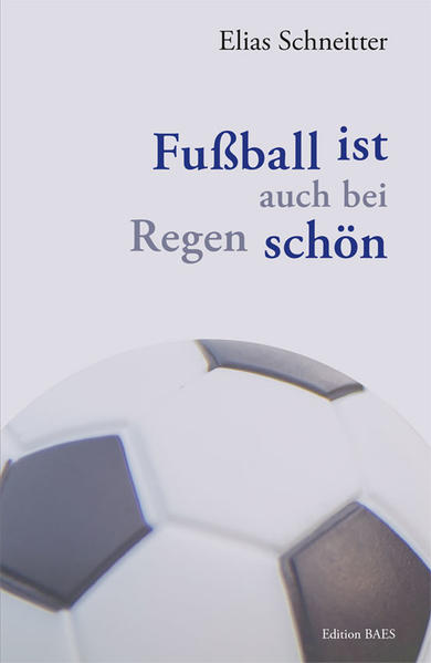 Im vorliegenden Buch „Fußball ist auch bei Regen schön“ (dieser Titel stammt übrigens vom Schriftsteller Helmuth Schönauer), geht es nicht um den Fußball, bei dem „das große Geld“ die erste Geige spielt, sondern um den erdigen, leidenschaftlichen, authentischen Fußball, der nicht die Bodenhaftung verloren hat.