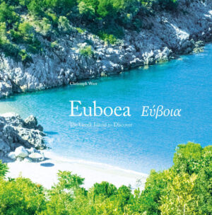 Euboea with pictures from almost all regions, including the neighbouring island of Skyros. Although Euboea, also called Evia, is Greece's second-largest island, it hardly receives any tourism. So far, the tranquil island has been spared from package tourism, which has degraded islands such as Crete, Santorini or Rhodes into event centres. Above all, the island's beauty and historical sites are hardly known abroad. The book aims to counteract this. It is meant to be an inspiration, to encourage individual discovery. On 212 pages, it presents the island of Euboea with about 380 good colour photos and concise but very informative texts. Information that ages quickly, as in travel guides, is avoided, because you can research tavernas, hotels and transport connections on the internet. The reader gets a lot of suggestions for putting together his or her own trip. The book contains information, descriptions, sports, hiking and cycling tips and covers everything from breathtaking beaches to hidden historical gems. Overview map with content notes. Only 1.5 hours from Athens airport, individual travellers experience authentic Greece. The diversity and variety of the landscape from north to south, from east to west, with mountains, streams, waterfalls, lonely bays, characterise the island. The predominantly expressive naturalness is one of the special features of Euboea."Euboea really deserves such a book".(Greece Newspaper 2.8.23 kb)