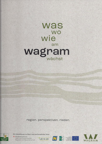 Führer durch die Rieden der Weinbauregion Wagram (Weinviertel/NÖ/AUT) mit Informationen zur Region. Beiträge u.a.: Lebensgrundlage Löss Kunstpositionen von Rainer Friedl, Gerlinde Thuma, Andy Wallenta Wie der Alchemist auf den Wein kam Die Welt der Hefen